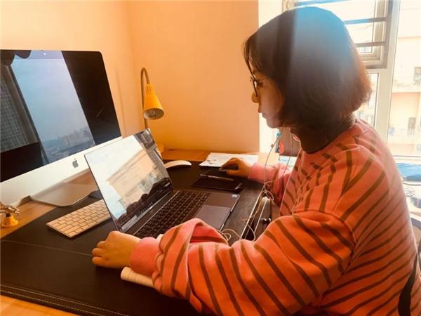 成都职院线上课堂第一天，出勤率超过95%